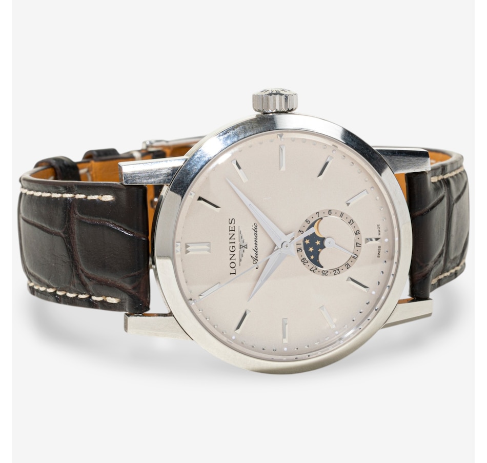 Image 749706_ALTMORE1.jpg, Product 749-706 / Price $1,988.00, Estate Originals Stainless Steel Longines 1832 Swiss-Made Watch from Estate Originals on TSC.ca's Jewellery department