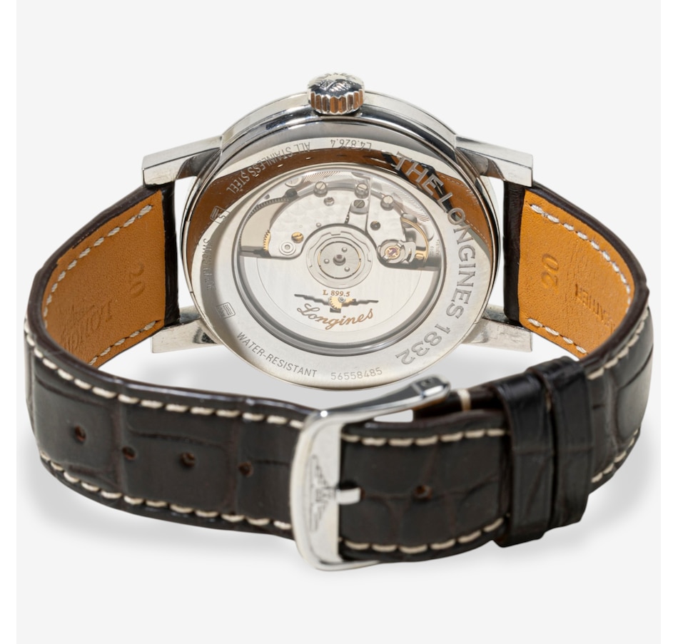 Image 749706_ALTMORE3.jpg, Product 749-706 / Price $1,988.00, Estate Originals Stainless Steel Longines 1832 Swiss-Made Watch from Estate Originals on TSC.ca's Jewellery department