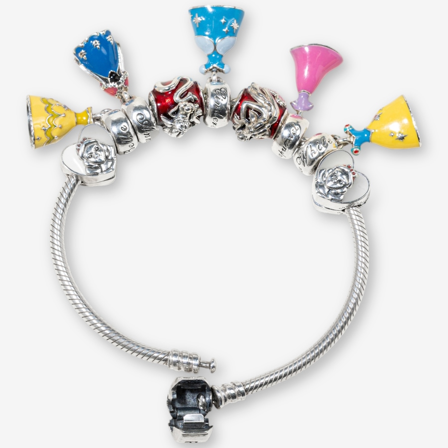 Image 749718_ALTMORE2.jpg, Product 749-718 / Price $845.00, Estate Originals Sterling Silver 7.5" Pandora Moments Bracelet with Disney Princess Charms from Estate Originals on TSC.ca's Jewellery department