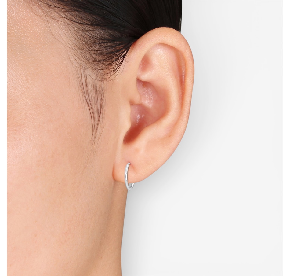 Image 749725_ALTMORE1.jpg, Product 749-725 / Price $149.99, Jewel of a Deal 14K Gold 13mm Hoop Earrings on TSC.ca's Jewellery department