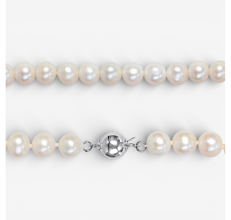 Image 749747_ALTMORE1.jpg, Product 749-747 / Price $99.99, Jewel of a Deal Sterling Silver 8-9mm Freshwater Cultured Pearl Bracelet & Necklace Set on TSC.ca's Jewellery department
