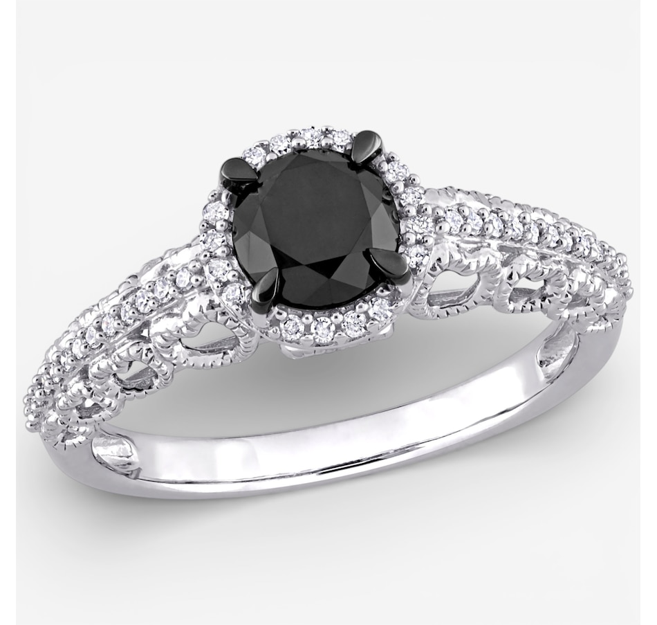 Image 749756.jpg, Product 749-756 / Price $899.99, Jewel of a Deal 10K White Gold Black & White Diamond Ring on TSC.ca's Jewellery department