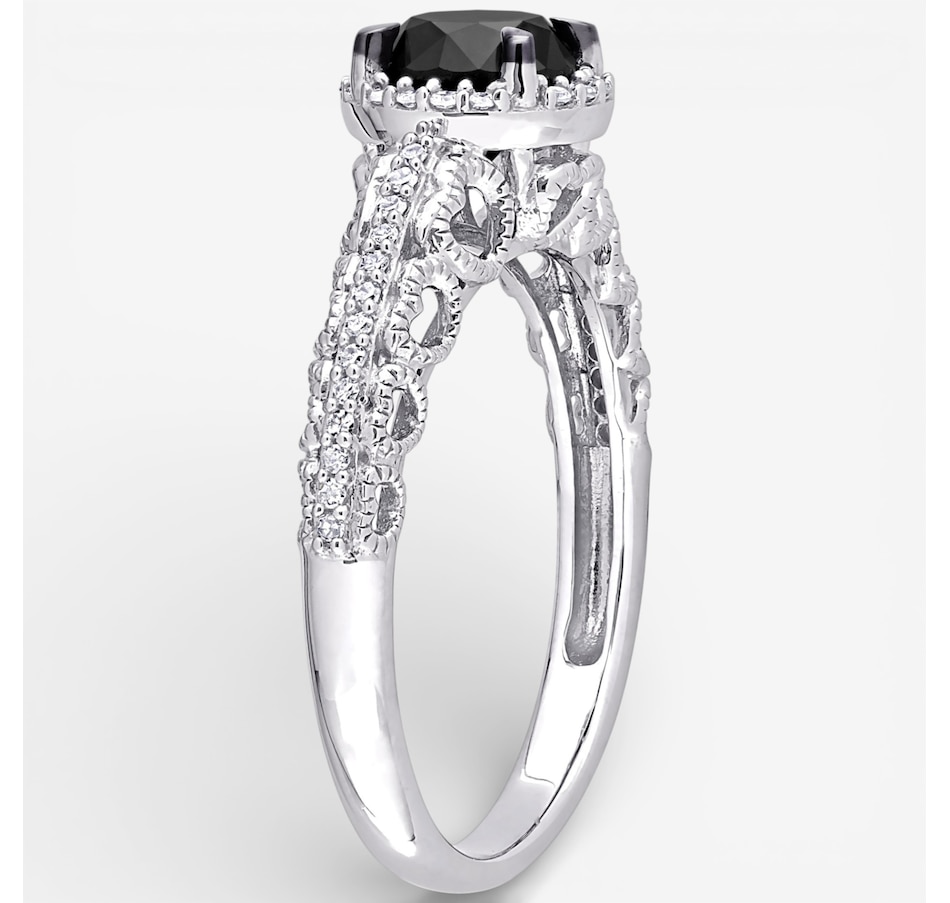 Image 749756_ALTMORE1.jpg, Product 749-756 / Price $899.99, Jewel of a Deal 10K White Gold Black & White Diamond Ring on TSC.ca's Jewellery department