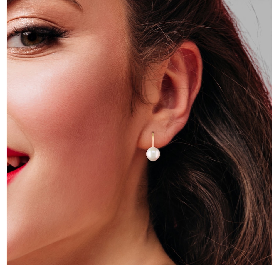 Image 749869_ALTMORE2.jpg, Product 749-869 / Price $199.99, Amour Pearls 10K Yellow Gold 7-7.5mm Freshwater Cultured Pearl Leverback Earrings from Amour Pearls on TSC.ca's Jewellery department