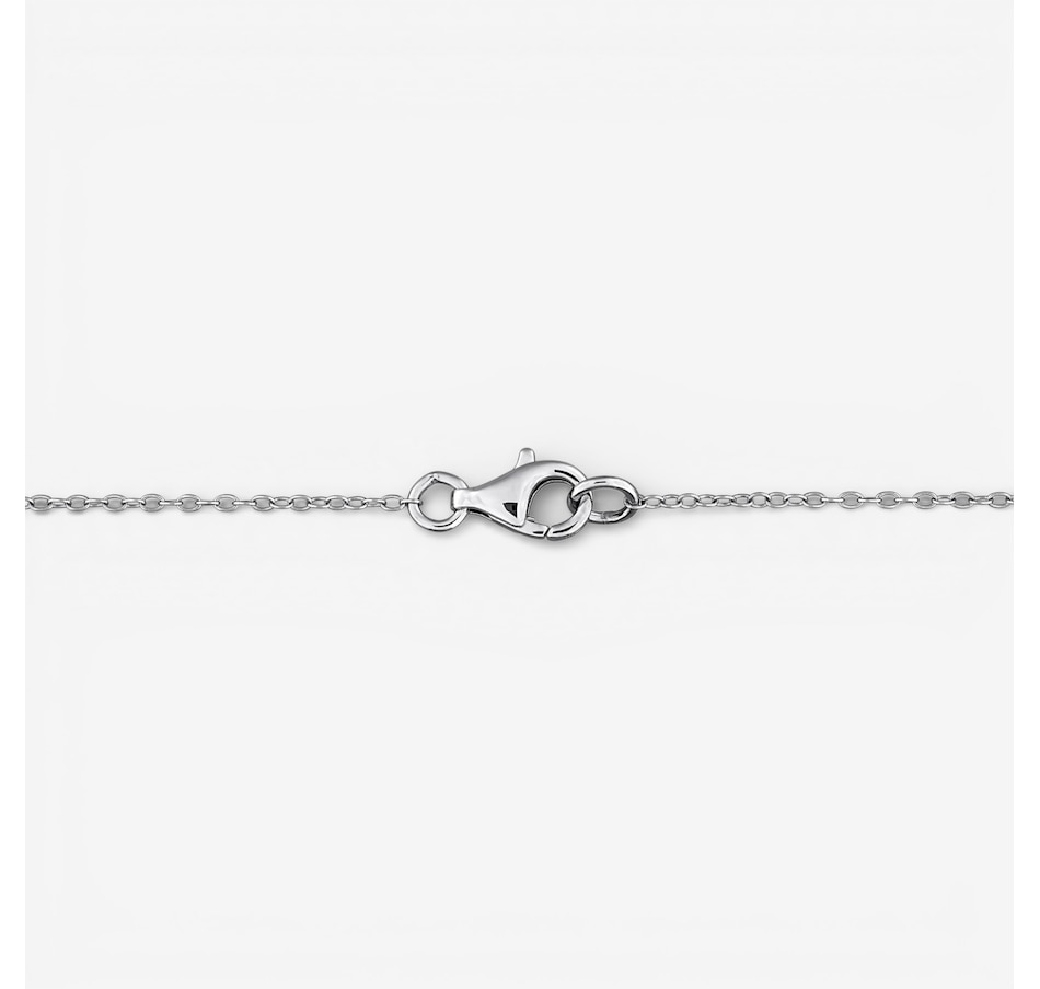 Image 749872_ALTMORE1.jpg, Product 749-872 / Price $179.99, Amour Pearls Sterling Silver 8-8.5mm White Cultured Created Sapphire Pendant Necklace from Amour Pearls on TSC.ca's Jewellery department