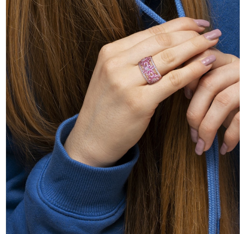 Image 749940_ALTMORE4.jpg, Product 749-940 / Price $2,999.99, Jewel of a Deal 14K Rose Gold Pink and White Sapphire Ring on TSC.ca's Jewellery department