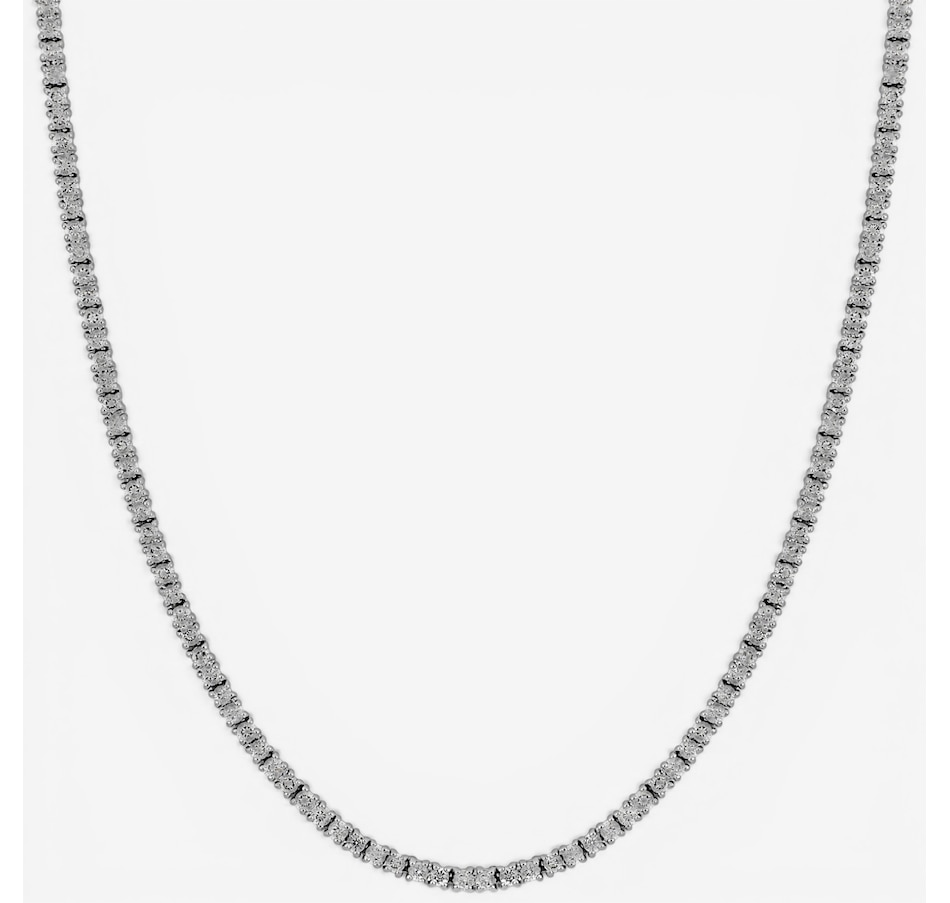Image 749976.jpg, Product 749-976 / Price $4,999.99, Jewel of a Deal 14K White Gold 2.50ctw Diamond Necklace on TSC.ca's Jewellery department