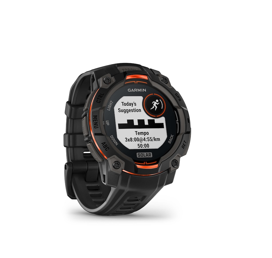 Image 751437_ALTMORE4.jpg, Product 751-437 / Price $579.99, Garmin Instinct 3 AMOLED GPS Smartwatch with Solar Charging (45 mm) from Garmin on TSC.ca's Electronics department