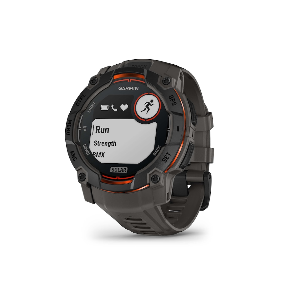 Image 751438_ALTMORE1.jpg, Product 751-438 / Price $659.99, Garmin Instinct 3 AMOLED GPS Smartwatch with Solar Charging (50 mm) from Garmin on TSC.ca's Electronics department
