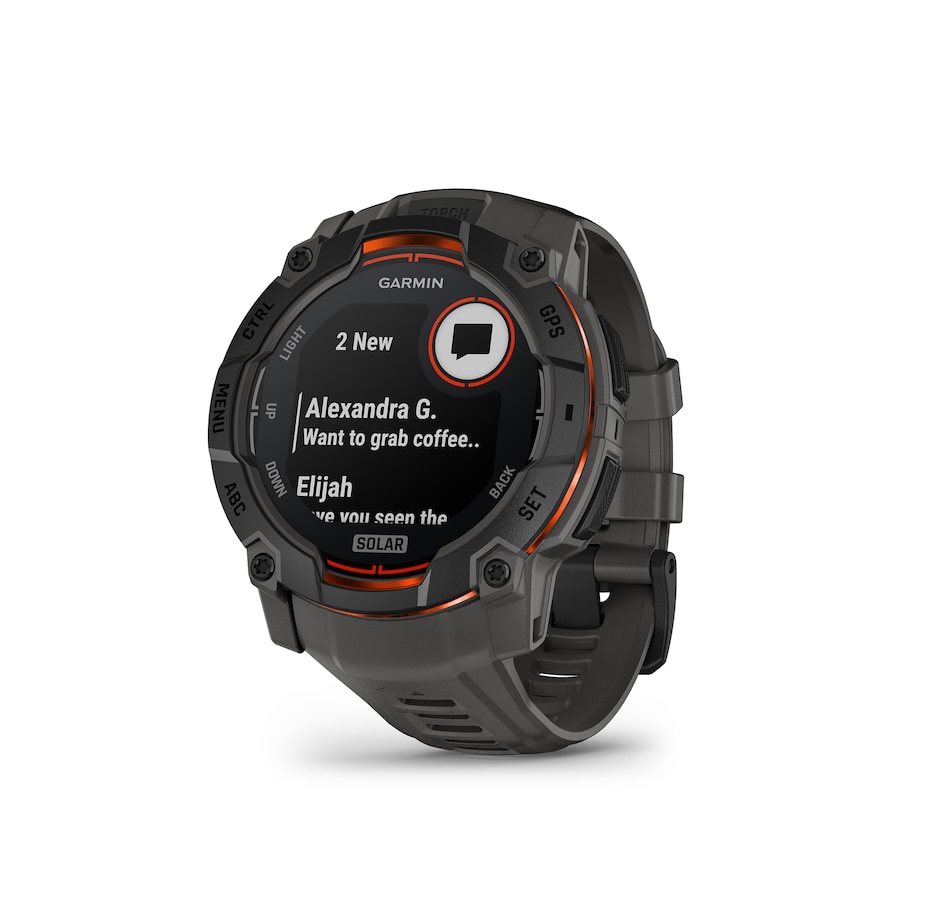 Image 751438_ALTMORE2.jpg, Product 751-438 / Price $659.99, Garmin Instinct 3 AMOLED GPS Smartwatch with Solar Charging (50 mm) from Garmin on TSC.ca's Electronics department