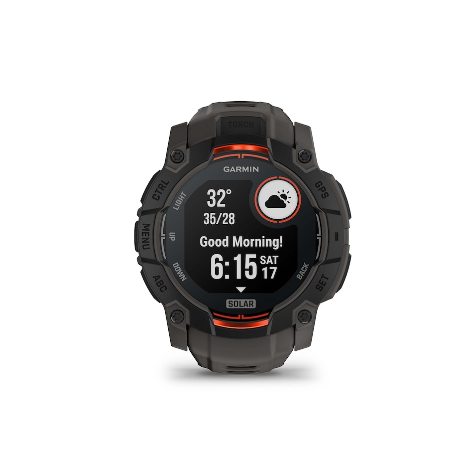 Image 751438_ALTMORE4.jpg, Product 751-438 / Price $659.99, Garmin Instinct 3 AMOLED GPS Smartwatch with Solar Charging (50 mm) from Garmin on TSC.ca's Electronics department