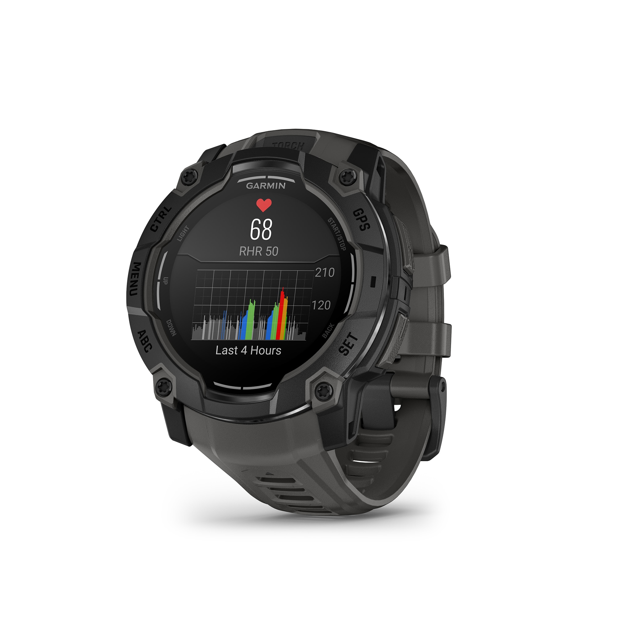 ガーミン(GARMIN) Instinct 3 AMOLED 50m Garmin Instinct® 3 50mm, AMOLED Display, Rugged Outdoor GPS
