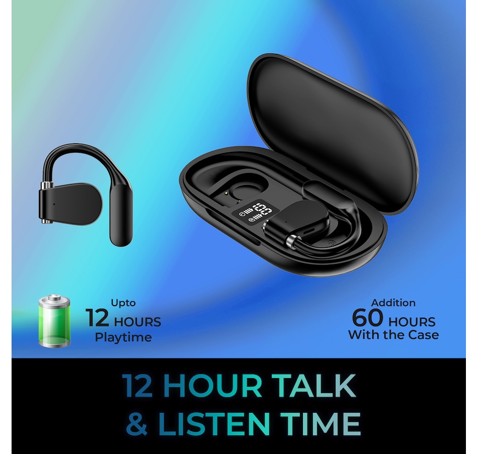 Image 751457_ALTMORE1.jpg, Product 751-457 / Price $49.99, Adesso Xtream T4 Open-Ear Bluetooth Earbuds with Charging Case from Adesso on TSC.ca's Electronics department