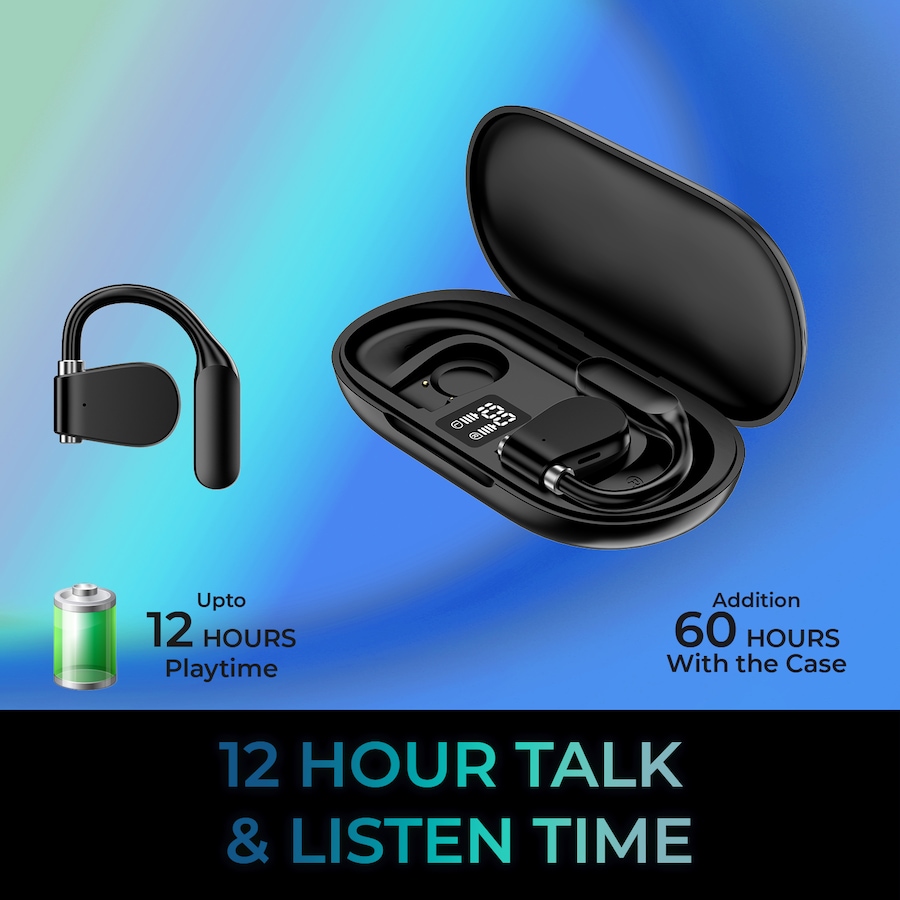 Image 751457_ALTMORE1.jpg, Product 751-457 / Price $49.99, Adesso Xtream T4 Open-Ear Bluetooth Earbuds with Charging Case from Adesso on TSC.ca's Electronics department