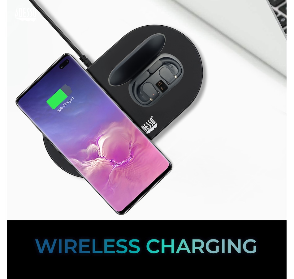 Image 751457_ALTMORE3.jpg, Product 751-457 / Price $49.99, Adesso Xtream T4 Open-Ear Bluetooth Earbuds with Charging Case from Adesso on TSC.ca's Electronics department