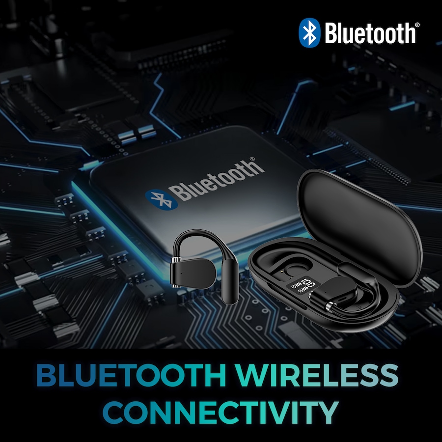 Image 751457_ALTMORE5.jpg, Product 751-457 / Price $49.99, Adesso Xtream T4 Open-Ear Bluetooth Earbuds with Charging Case from Adesso on TSC.ca's Electronics department