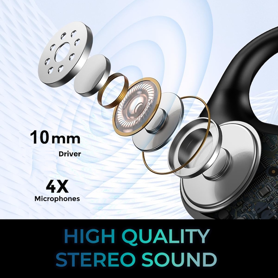 Image 751457_ALTMORE7.jpg, Product 751-457 / Price $49.99, Adesso Xtream T4 Open-Ear Bluetooth Earbuds with Charging Case from Adesso on TSC.ca's Electronics department