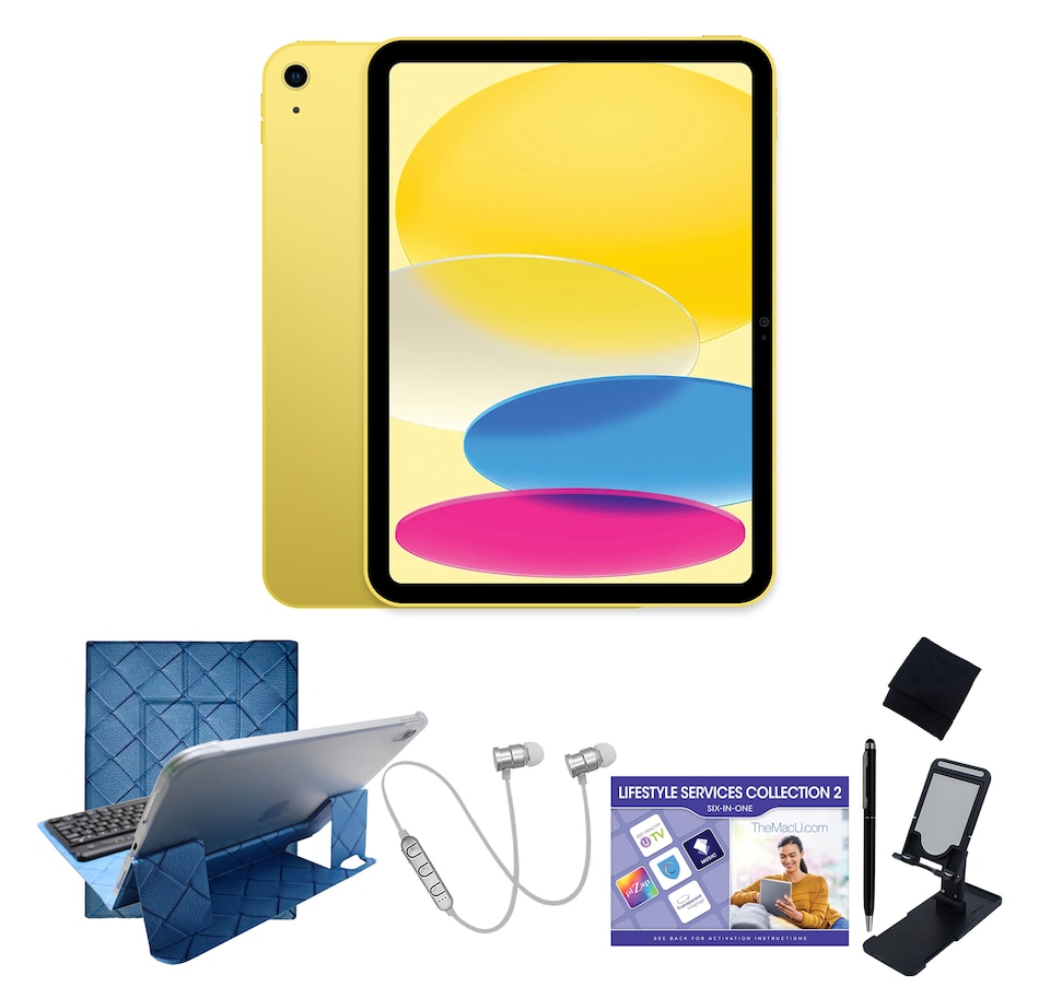 Image 751461_YLB.jpg, Product 751-461 / Price $879.99 - $1,029.96, Apple iPad (A16) 11" 128GB or 256GB Bundle (11th-gen) from Apple on TSC.ca's Electronics department