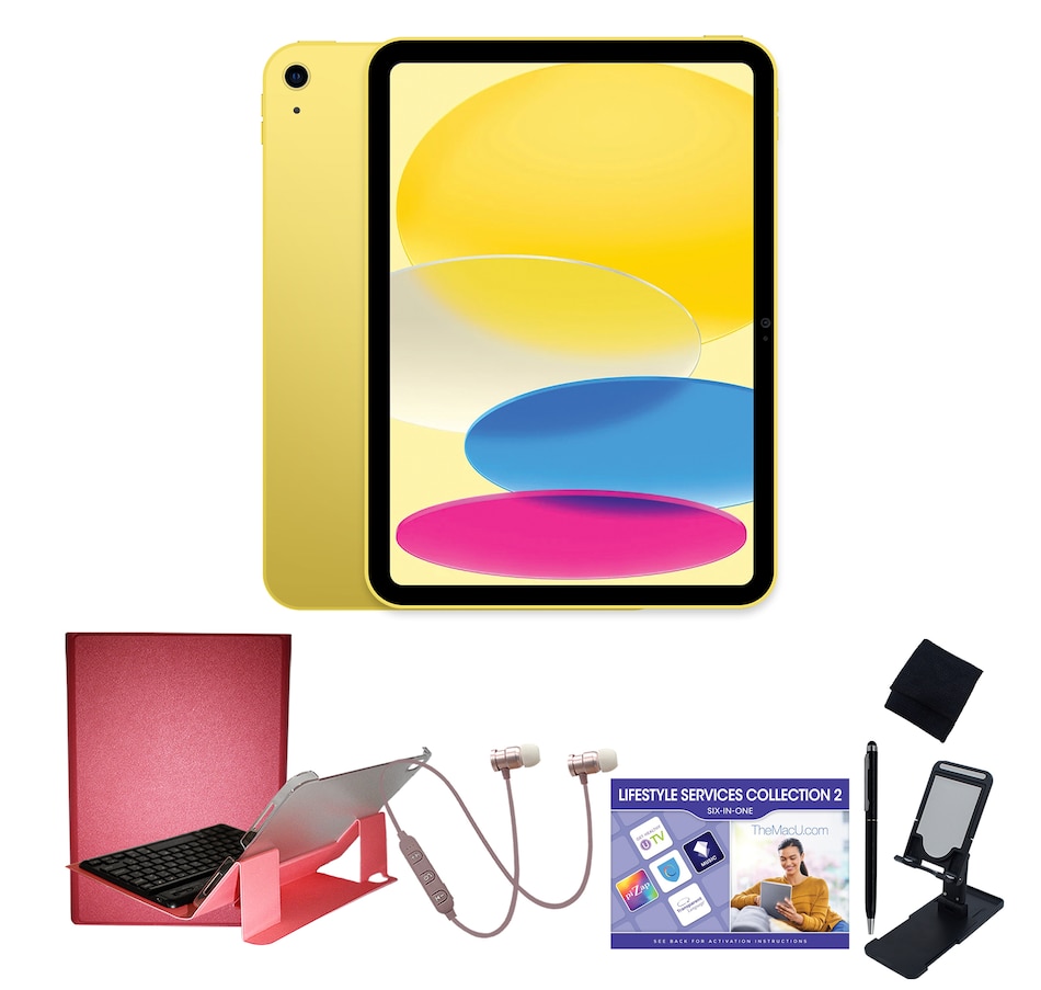 Image 751461_YLWMG.jpg, Product 751-461 / Price $879.99 - $1,029.96, Apple iPad (A16) 11" 128GB or 256GB Bundle (11th-gen) from Apple on TSC.ca's Electronics department