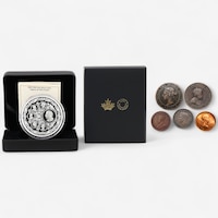 2025 $50 Legacy of the Crown 5-Ounce Fine Silver Coin plus Exclusive Bonus Historic Legacy of the Crown Coin Set