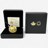 2025 $200 Fine Gold Grey Wolf UHR Great Hunters Coin