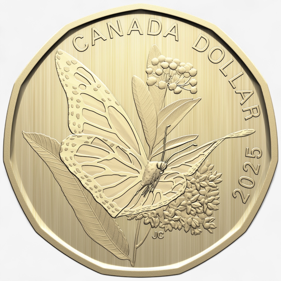Image 751472_ALTMORE1.jpg, Product 751-472 / Price $64.95, 2025 Specimen Coin Set (includes a unique monarch butterfly loon dollar) from Royal Canadian Mint (RCM) on TSC.ca's Coins department