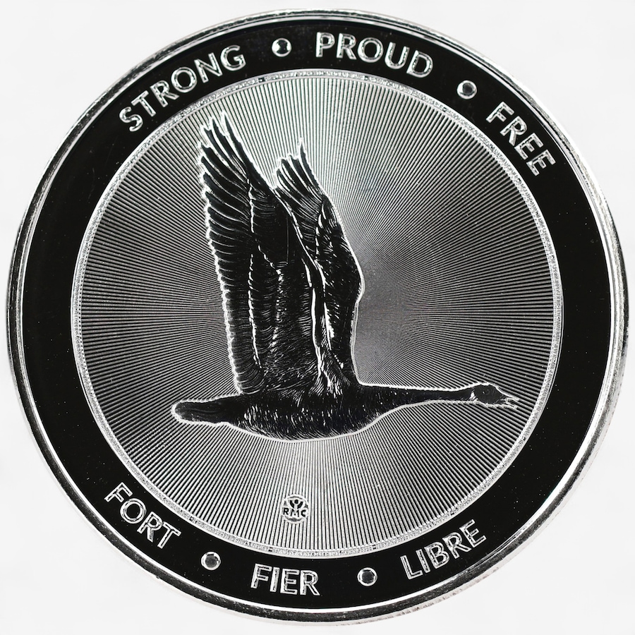 Image 751479_ALTMORE1.jpg, Product 751-479 / Price $74.95, Canada Strong, Proud, Free: 1867–2017 One-Ounce Fine Silver Medallion from Canadian Coin & Currency on TSC.ca's Coins department