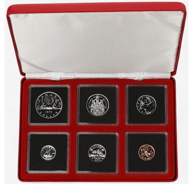 1979 Six-Coin Proof Set in Custom Case