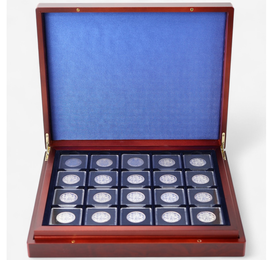 Image 751483.jpg, Product 751-483 / Price $1,895.00, Complete Half-Dollar Collection, 1937–2025 (plus additional Victoria, Edward and George V coins; 98 coins total, 37 struck in silver) from Canadian Coin & Currency on TSC.ca's Coins department