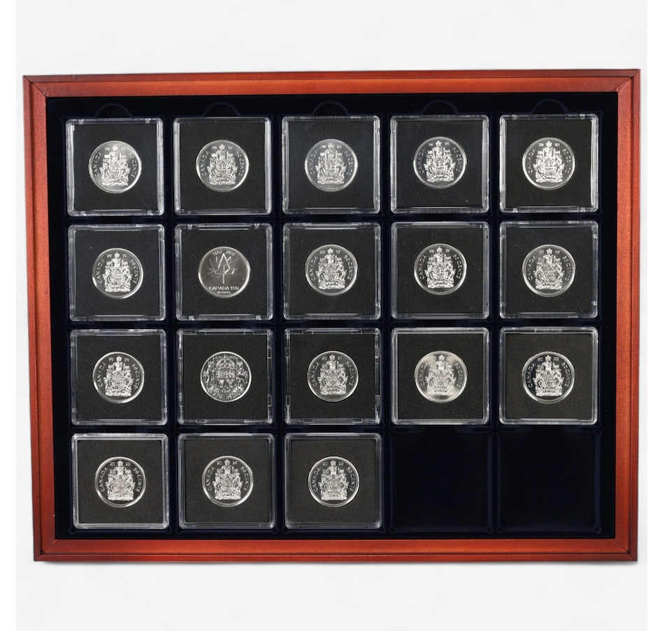 Image 751483_ALTMORE5.jpg, Product 751-483 / Price $1,895.00, Complete Half-Dollar Collection, 1937–2025 (plus additional Victoria, Edward and George V coins; 98 coins total, 37 struck in silver) from Canadian Coin & Currency on TSC.ca's Coins department