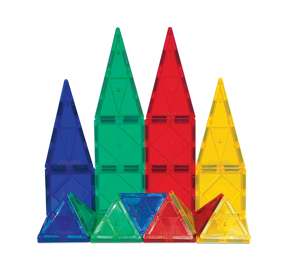 Image 752182.jpg, Product 752-182 / Price $39.99, CreateOn Crayola Bold and Bright Magnetic Tile (40-piece set) from Createon on TSC.ca's Toys & Hobbies department