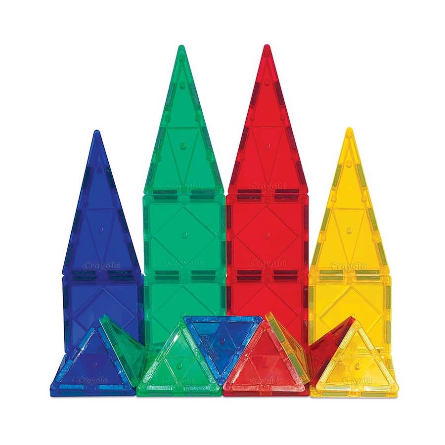 Image 752182.jpg, Product 752-182 / Price $39.99, CreateOn Crayola Bold and Bright Magnetic Tile (40-piece set) from Createon on TSC.ca's Toys & Hobbies department
