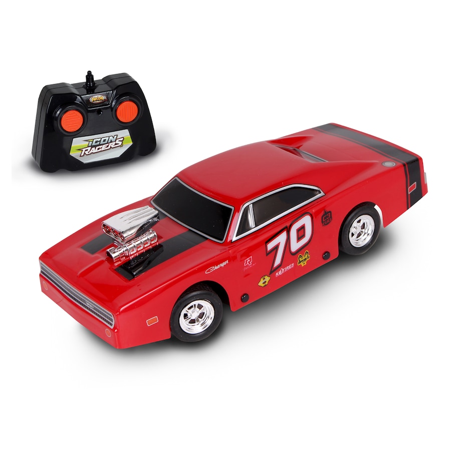 Image 752183.jpg, Product 752-183 / Price $54.99, NKOK 1970 Dodge Charger (red/black, 1:24 scale) from Nkok on TSC.ca's Toys & Hobbies department