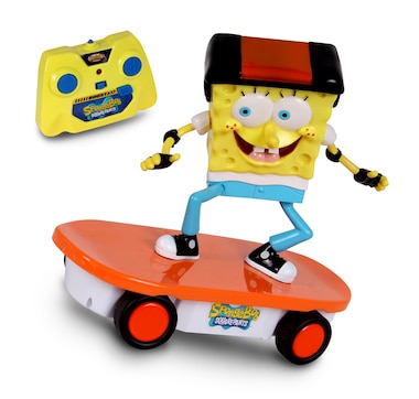 NKOK RC Spongebob Skateboarder 2.4 GHz Turbo Boost