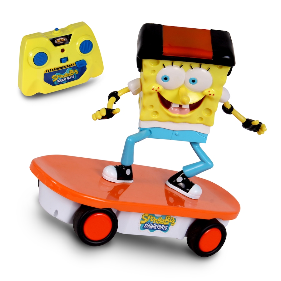 Image 752185.jpg, Product 752-185 / Price $29.99, NKOK RC Spongebob Skateboarder 2.4 GHz Turbo Boost from Nkok on TSC.ca's Toys & Hobbies department