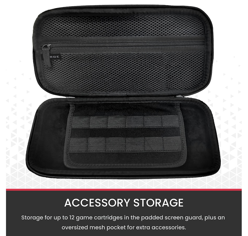 Image 752187_ALTMORE4.jpg, Product 752-187 / Price $24.99, Surge Nintendo Switch 2 Slim Carrying Case (with Rubber Logo Accents) from Surge on TSC.ca's Toys & Hobbies department