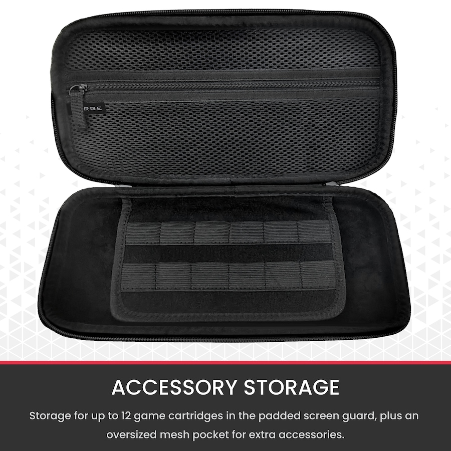 Image 752187_ALTMORE4.jpg, Product 752-187 / Price $24.99, Surge Nintendo Switch 2 Slim Carrying Case (with Rubber Logo Accents) from Surge on TSC.ca's Toys & Hobbies department