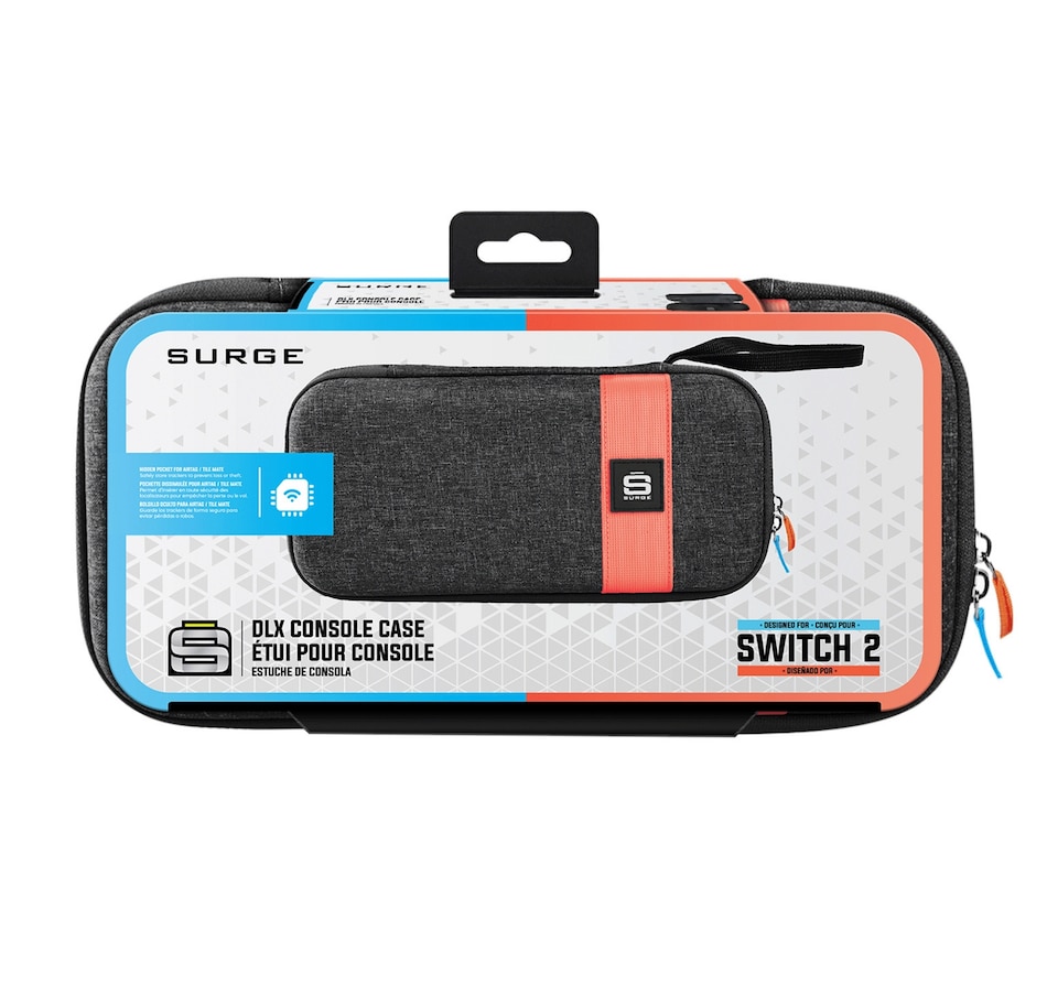 Image 752187_ALTMORE5.jpg, Product 752-187 / Price $24.99, Surge Nintendo Switch 2 Slim Carrying Case (with Rubber Logo Accents) from Surge on TSC.ca's Toys & Hobbies department
