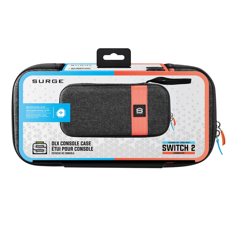Image 752187_ALTMORE5.jpg, Product 752-187 / Price $24.99, Surge Nintendo Switch 2 Slim Carrying Case (with Rubber Logo Accents) from Surge on TSC.ca's Toys & Hobbies department