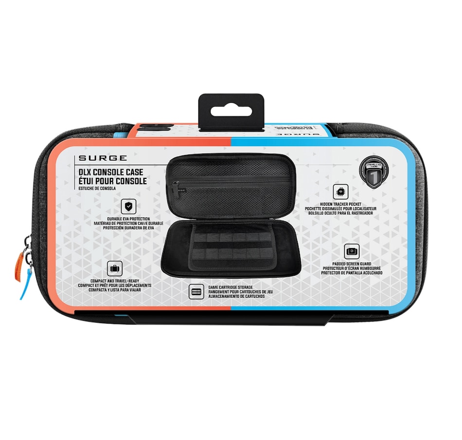 Image 752187_ALTMORE6.jpg, Product 752-187 / Price $24.99, Surge Nintendo Switch 2 Slim Carrying Case (with Rubber Logo Accents) from Surge on TSC.ca's Toys & Hobbies department