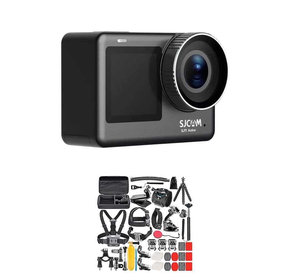 Image 752191.jpg, Product 752-191 / Price $259.99, SJCAM SJ11 Active 4K Dual Touchscreen Action Camera from SJCAM on TSC.ca's Electronics department