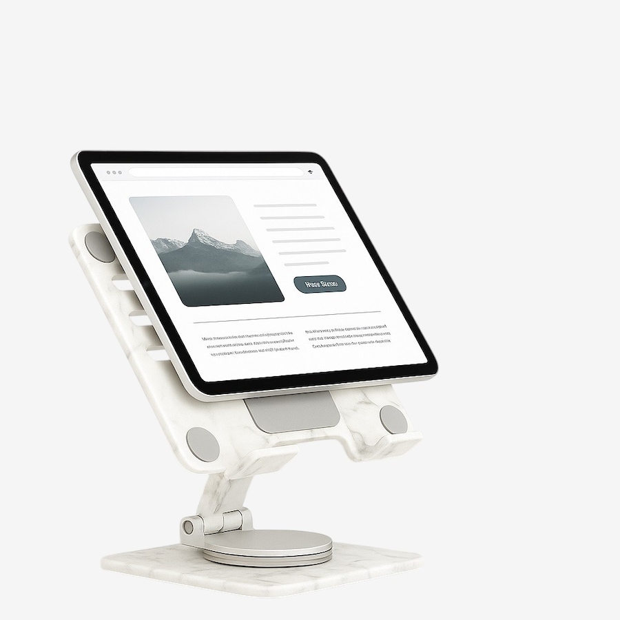 Image 752196_ALTMORE2.jpg, Product 752-196 / Price $49.99, Pristine Screen Acrylic Rotating Tablet Stand from Pristine Screen on TSC.ca's Electronics department
