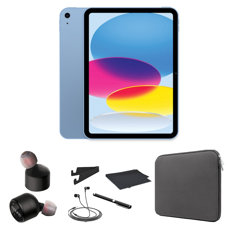 Image 752209_BBA.jpg, Product 752-209 / Price $519.99, Apple iPad 10.9" Tablet Bundle (64 GB, 10th-gen, refurbished) from TSC All IN on TSC.ca's Electronics department