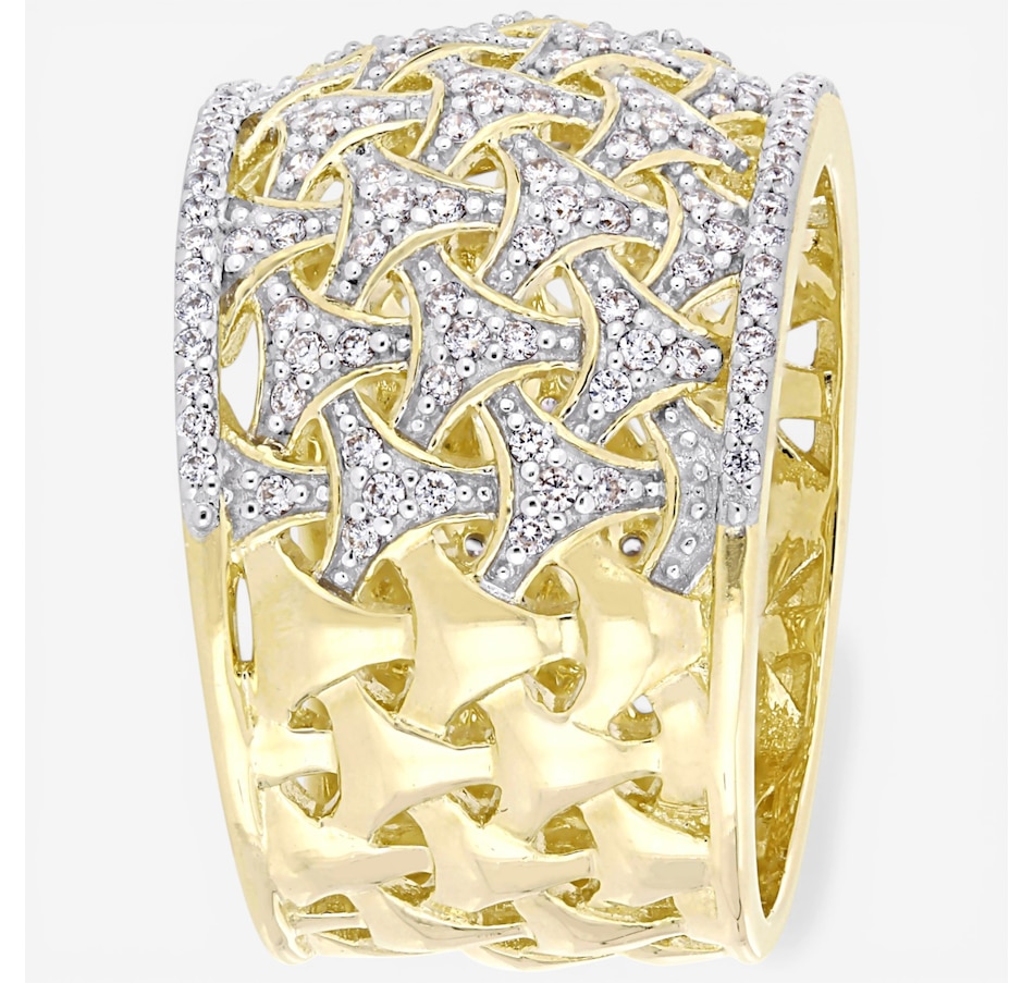 Image 752211_ALTMORE1.jpg, Product 752-211 / Price $2,899.99, Jewel of a Deal 14K Yellow Gold Diamond Wide Band on TSC.ca's Jewellery department