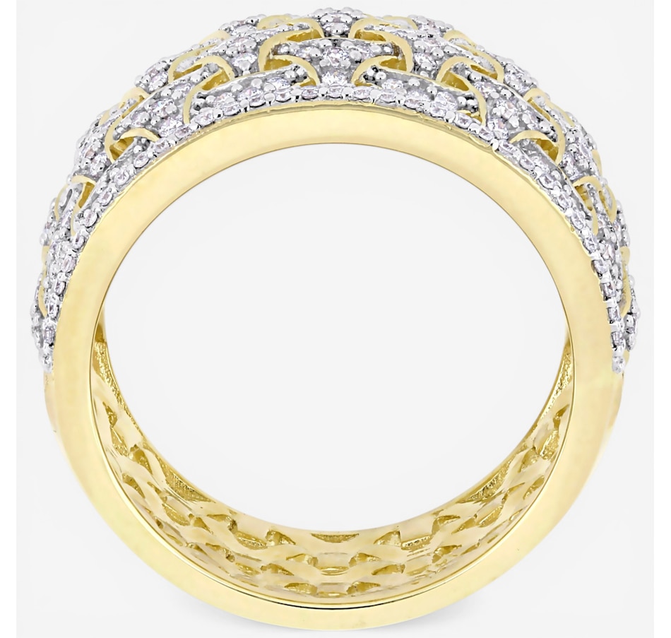 Image 752211_ALTMORE2.jpg, Product 752-211 / Price $2,899.99, Jewel of a Deal 14K Yellow Gold Diamond Wide Band on TSC.ca's Jewellery department