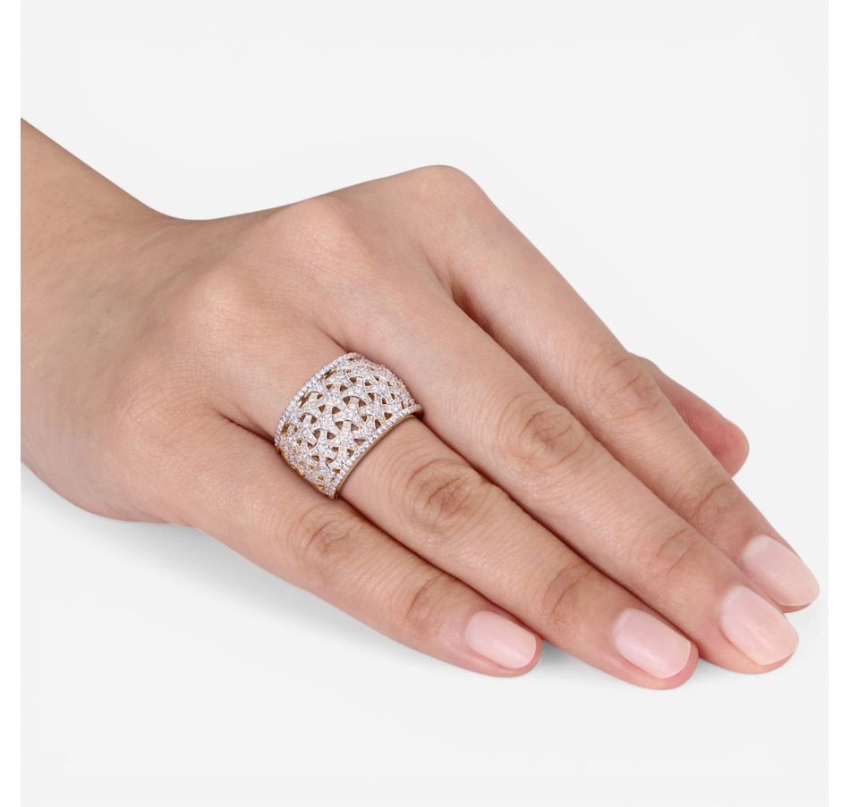 Image 752211_ALTMORE3.jpg, Product 752-211 / Price $2,899.99, Jewel of a Deal 14K Yellow Gold Diamond Wide Band on TSC.ca's Jewellery department