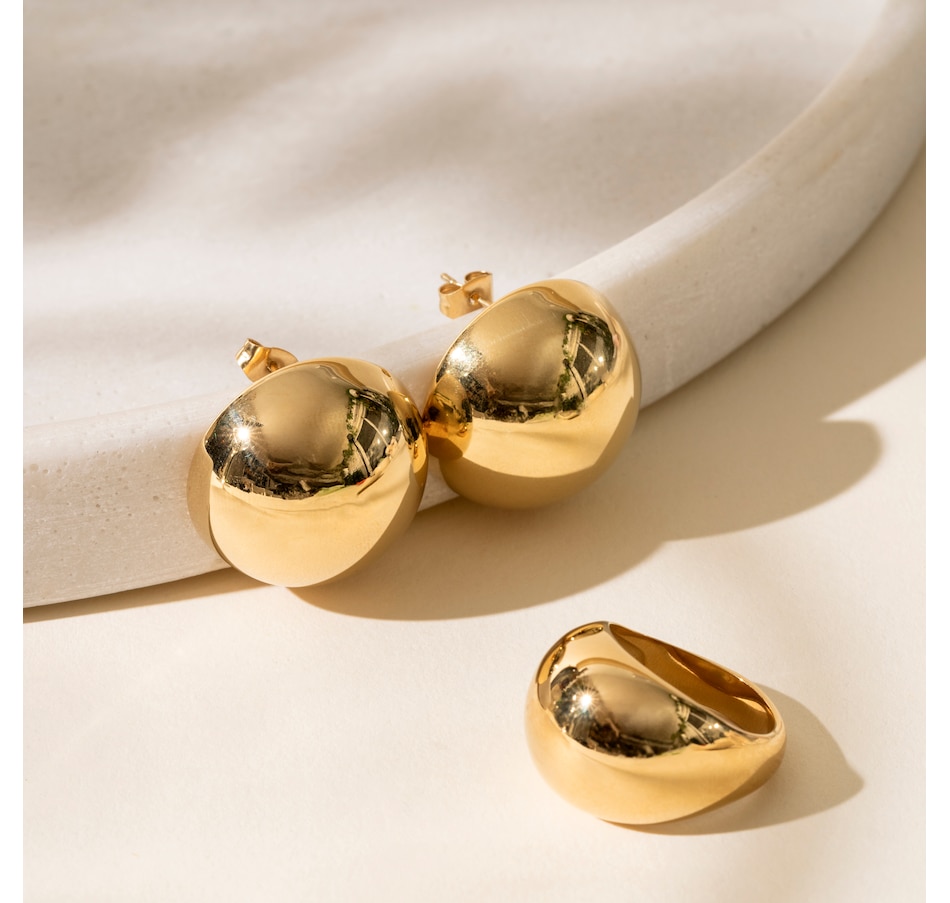 Image 752233_ALTMORE3.jpg, Product 752-233 / Price $44.99, STEELX High Polish Puffy Dome Ring from Steelx on TSC.ca's Jewellery department