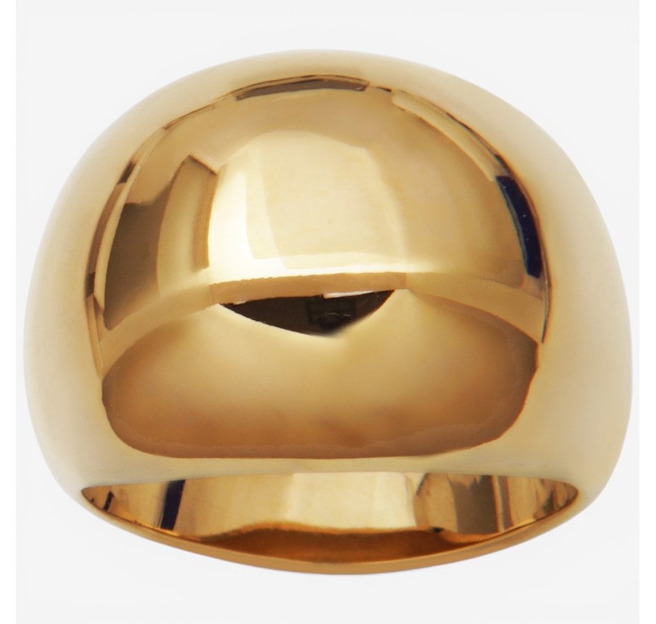 Image 752233_YGP.jpg, Product 752-233 / Price $44.99, STEELX High Polish Puffy Dome Ring from Steelx on TSC.ca's Jewellery department