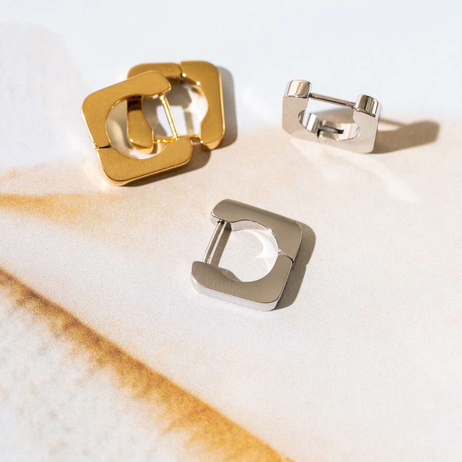 Image 752236_ALTMORE1.jpg, Product 752-236 / Price $49.99, STEELX Square Huggie Hoop Earrings from Steelx on TSC.ca's Jewellery department