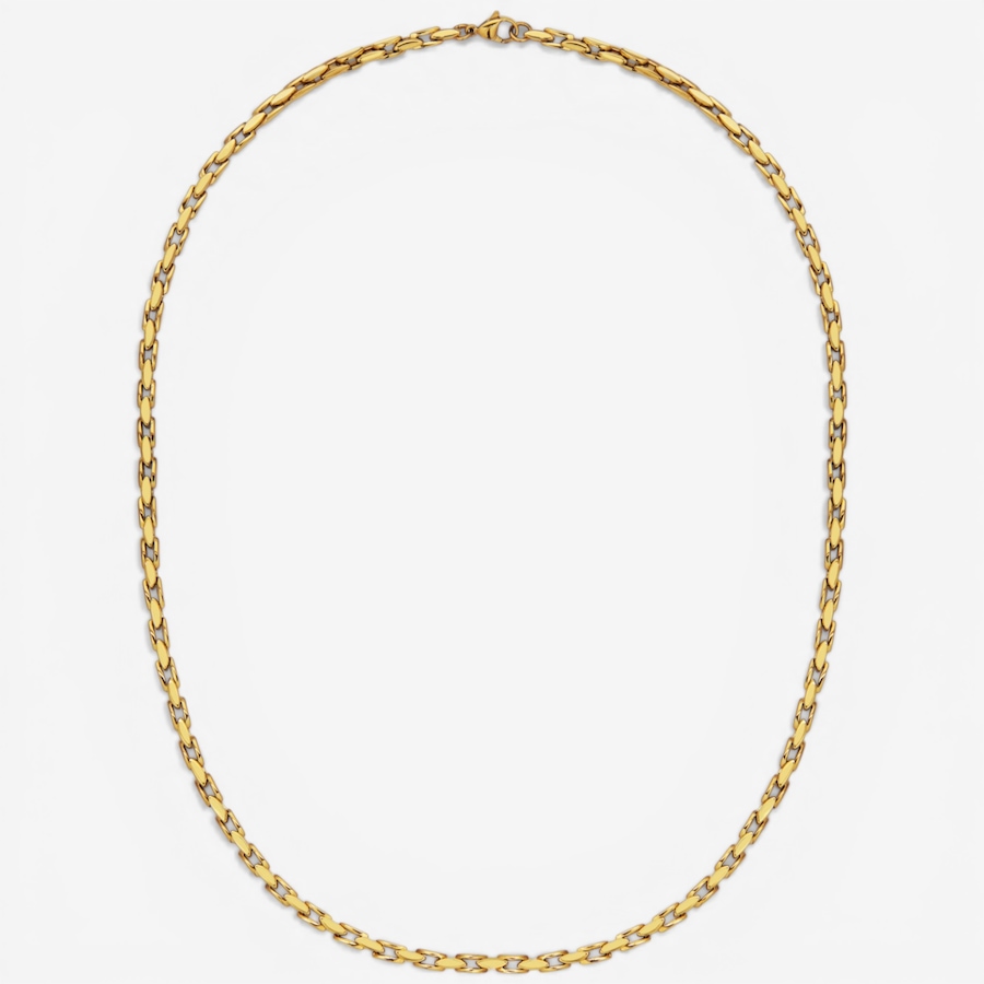 Image 752241_ALTMORE1.jpg, Product 752-241 / Price $69.99, STEELX 18K Yellow Gold Plate Fluted Chain Necklace from Steelx on TSC.ca's Jewellery department